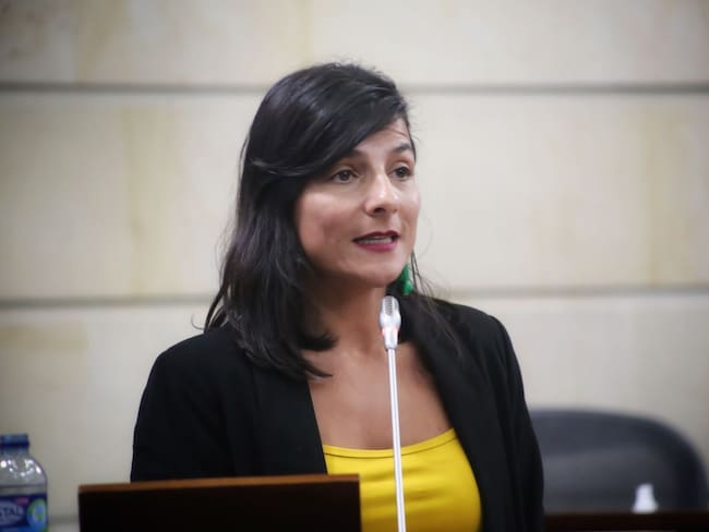 Irene Vélez. Foto: Senado