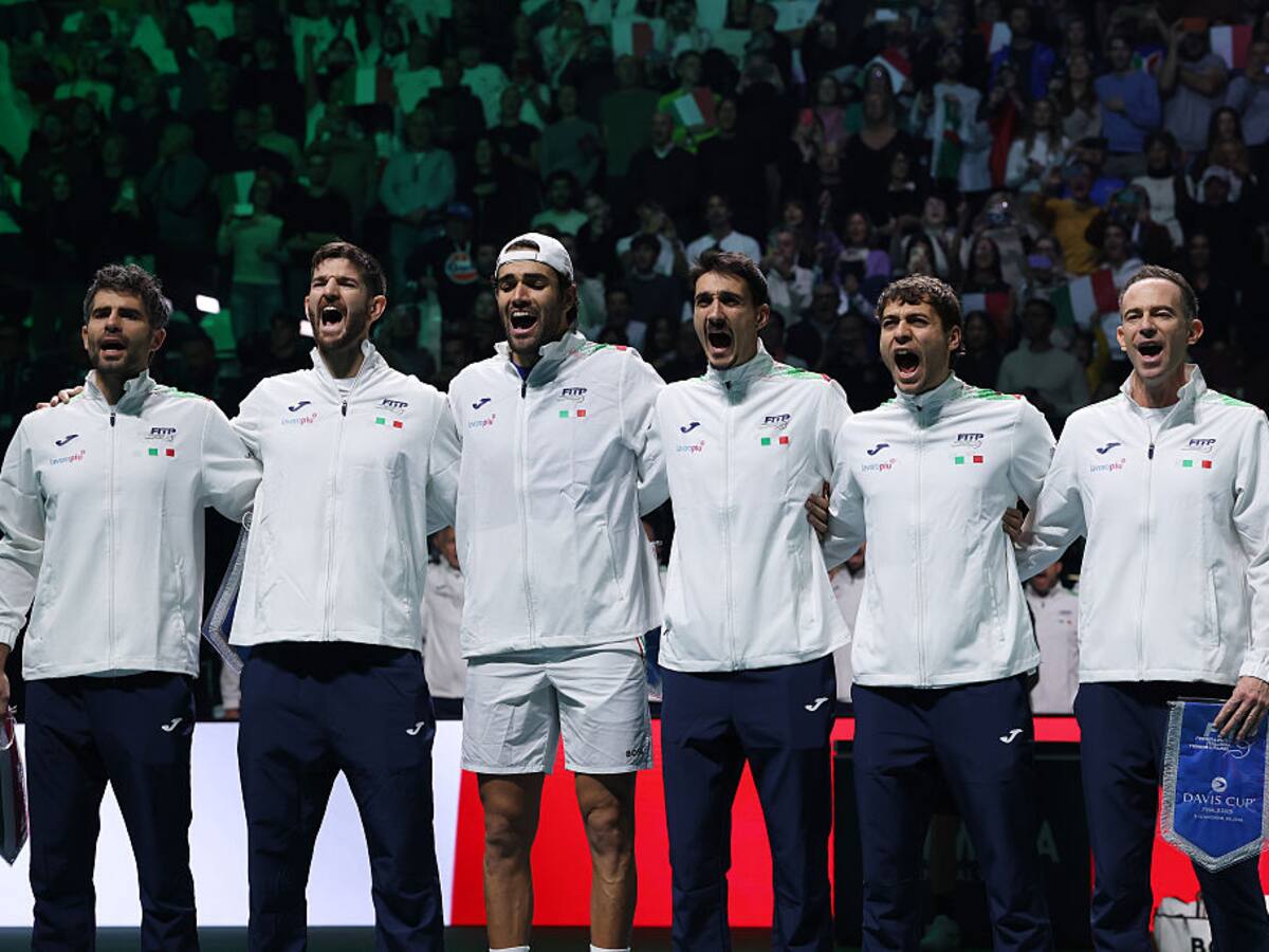 Italia ganó la Copa Davis por tercer año consecutivo