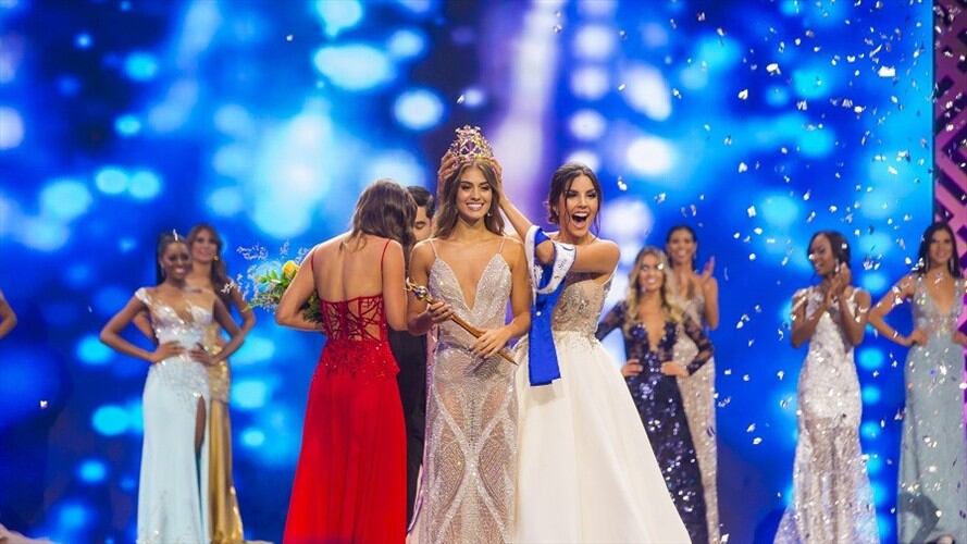 Valeria Morales. Srta. Colombia en 2018. Imagen: Colprensa.