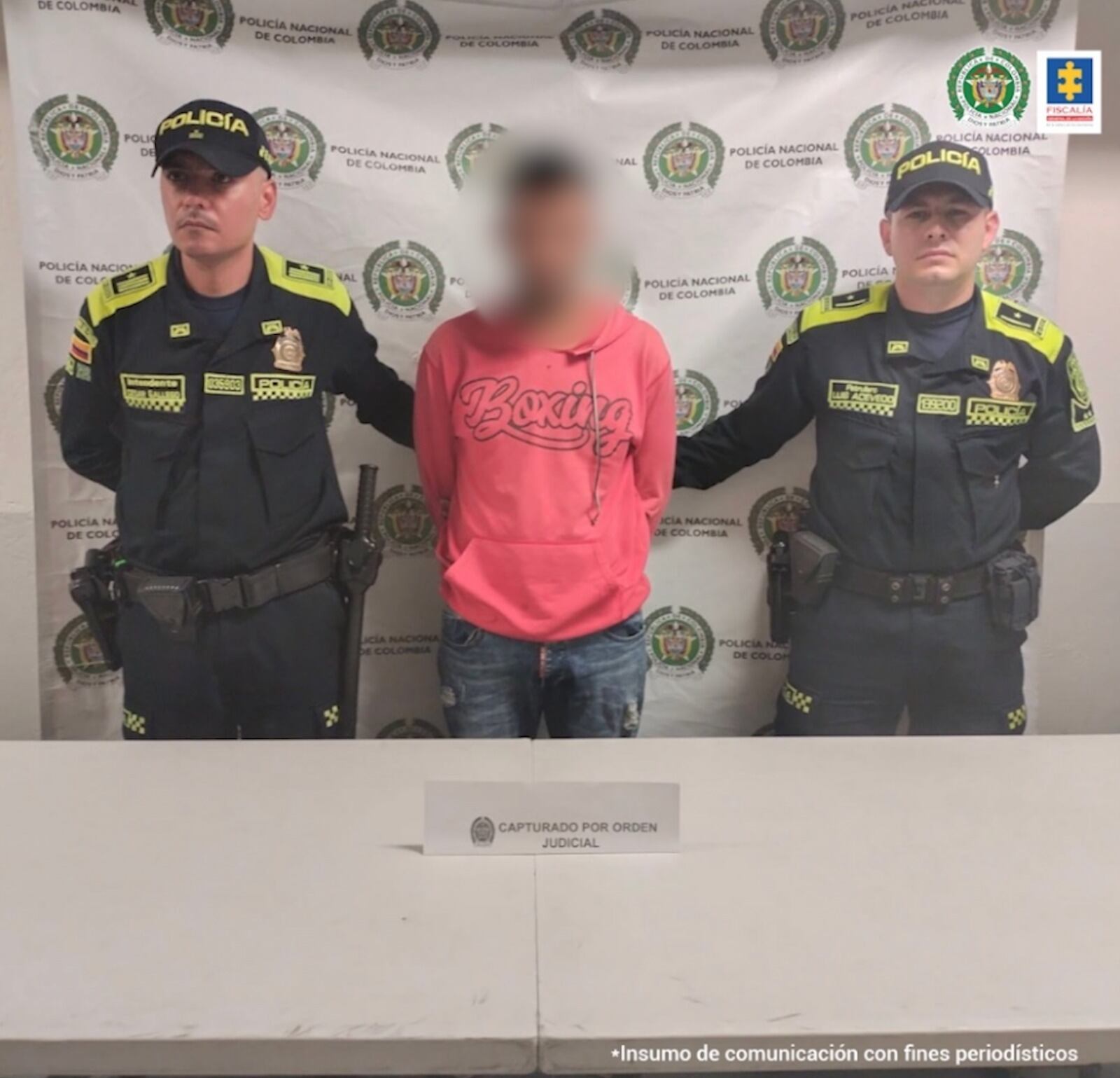 A la cárcel hombre que habría atacado con arma blanca a su pareja en Lorica, Córdoba. Foto: Fiscalía.