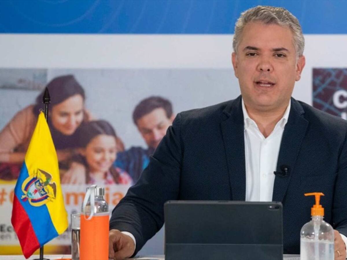 Ya se recuperó la mitad de contagiados con COVID-19 en Colombia, según Duque