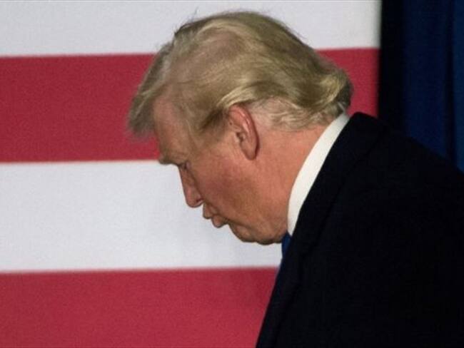 "No se pueden revisar 650.000 correos electrónicos en ocho días", dijo Trump. Pero, ¿tiene razón? Foto: AFP, tomada de BBC Mundo.