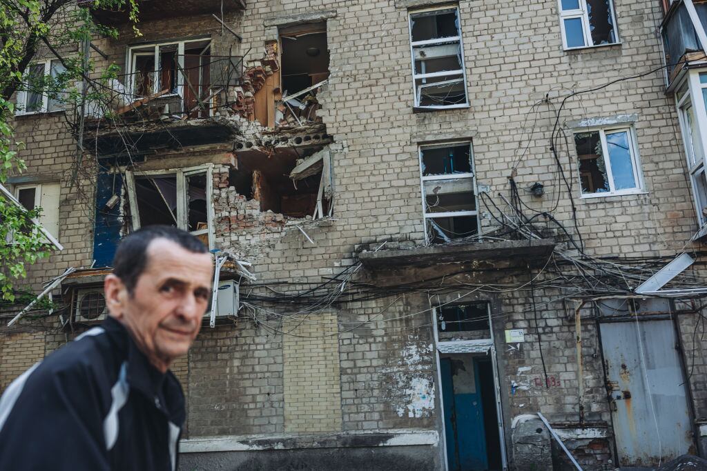 AVDIVKA, UKRAINE -(Photo by Diego Herrera Carcedo/Anadolu Agency via Getty Images)