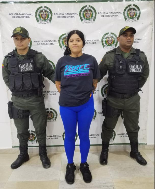 Alias “La Madam” / Policía Metropolitana de Santa Marta.
