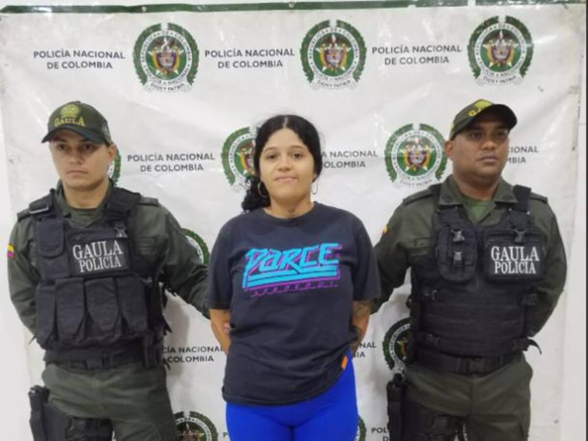 Policía Metropolitana de Santa Marta capturó a alias ‘La Modelo’ por extorsión