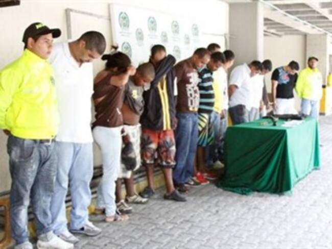 Caen 18 integrantes de la alianza 'Farc-Rastrojos' en el sur del país