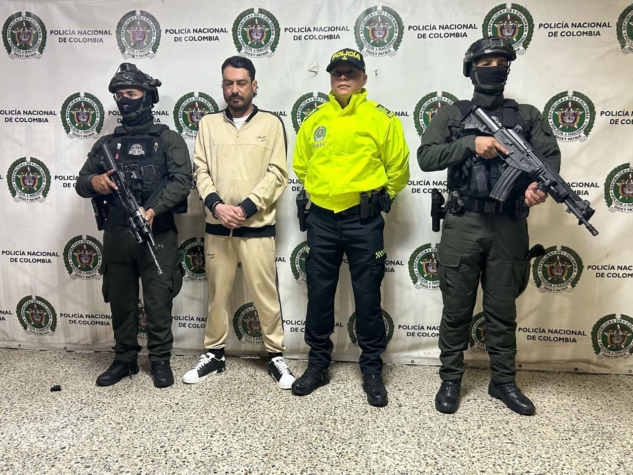 Director de la Policía confirmó la captura de ‘Rayo’, cabecilla de ‘La Terraza’. Foto: Suministrada.