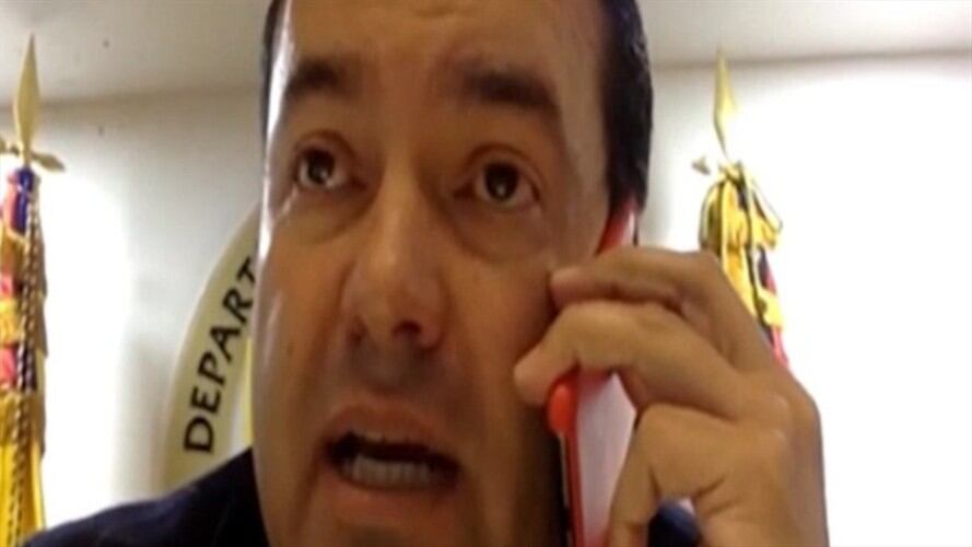 El mandatario de los santandereanos deberá responder ante la Corte Suprema de Justicia por el escándalo del Pae... Foto:la W Vicky Dávila.