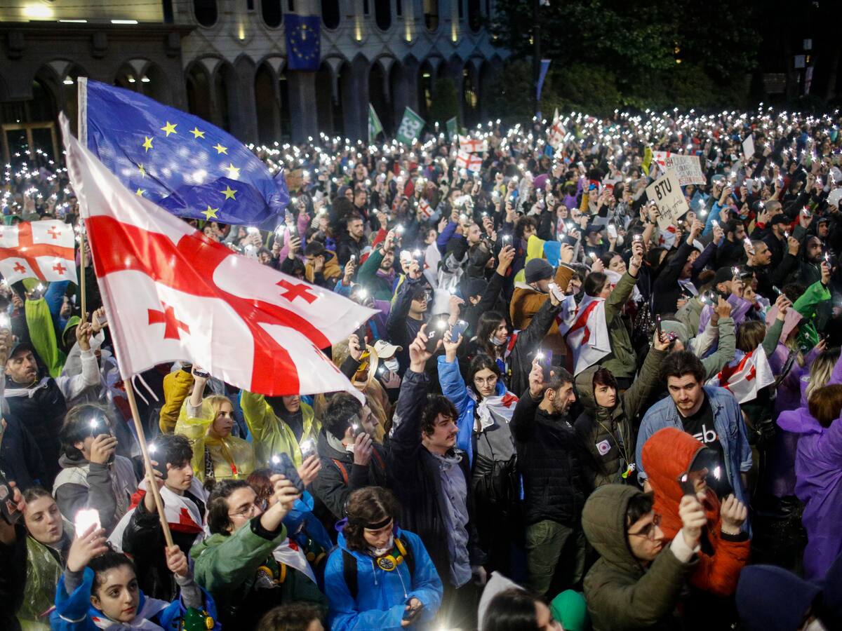 La UE pide a Georgia que retire su ley sobre “influencia extranjera”