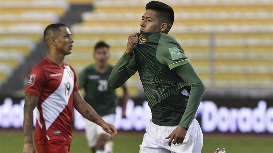 Bolivia vs Perú. Foto: AFP / Bolivia derrotó 1-0 a Perú