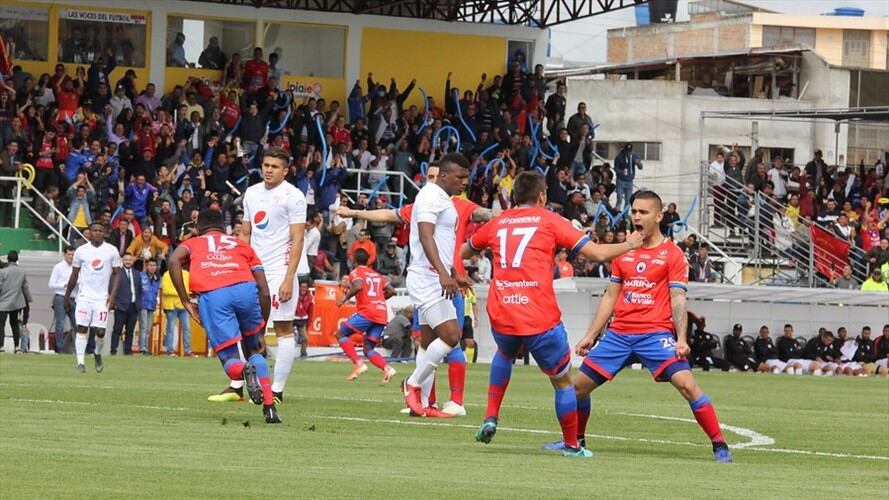 Pasto venció al América de Cali y suma su segunda victoria en cuadrangulares. Foto: Colprensa