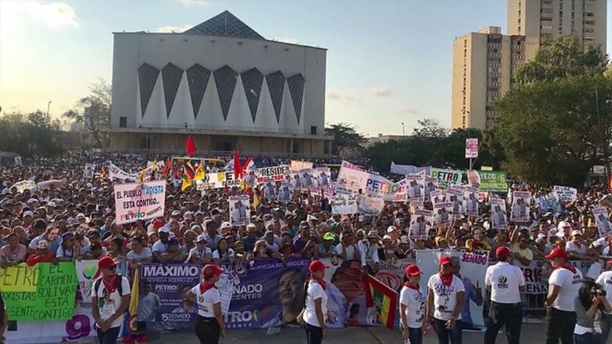 Gustavo Petro niega irregularidades en la financiación de su campaña a la Presidencia. Foto: Colprensa