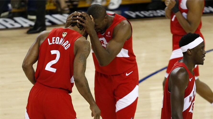 Los Toronto Raptors hicieron historia este jueves al ganar su primer campeonato de la NBA . Foto: Getty Images