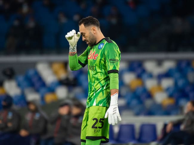 NAPLES, ITALY - DECEMBER 04: David Ospina of SSC Napoli (Photo by Ivan Romano/Getty Images)