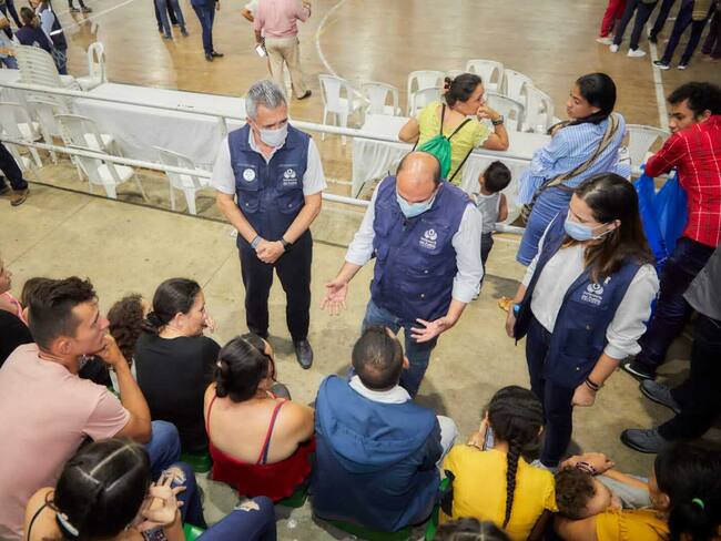 Hace más de 2 semanas se encuentran desplazadas casi 85 familias por enfrentamientos