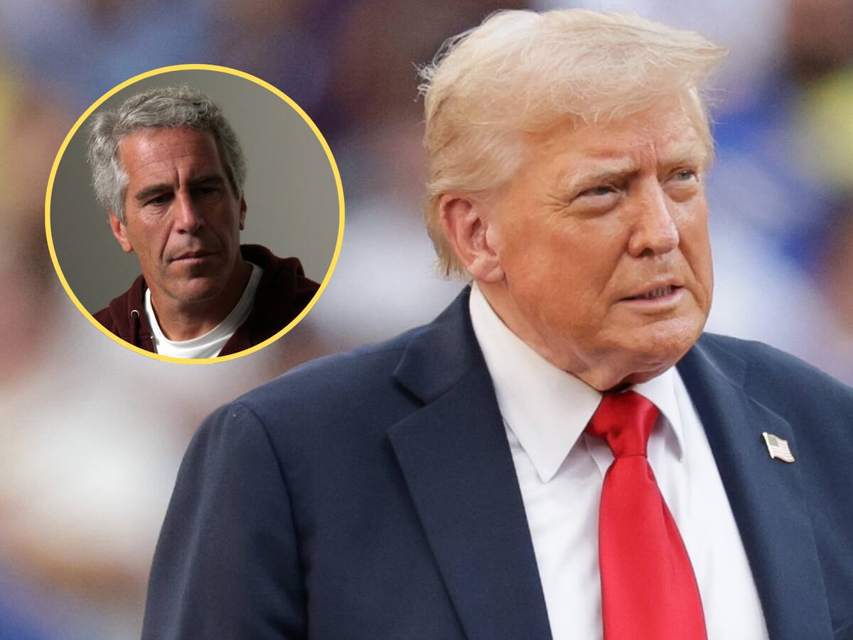 Congreso de EE.UU. obtuvo dibujo que supuestamente Trump le regaló a Epstein de cumpleaños