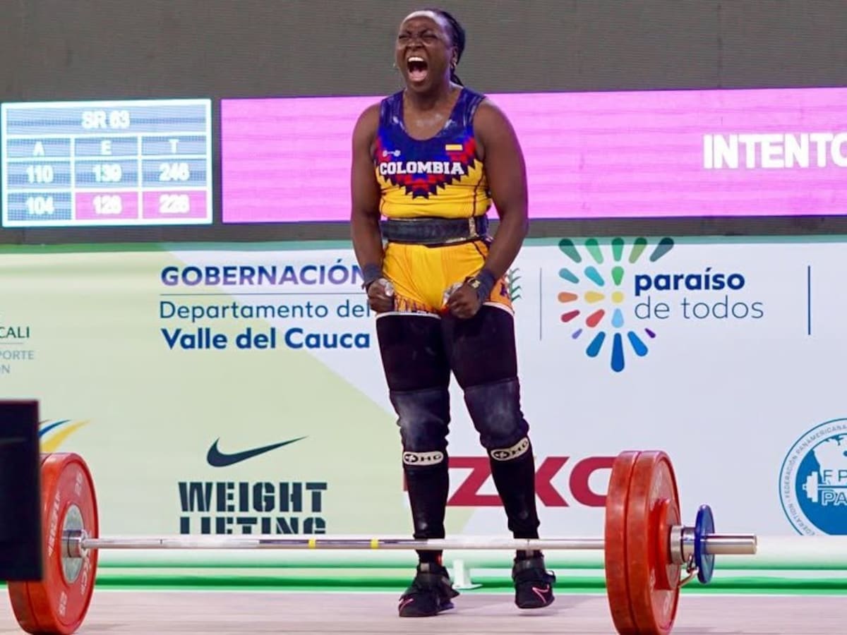 Colombia recibió seis medallas de oro en Panamericano de levantamiento de pesas y récord mundial