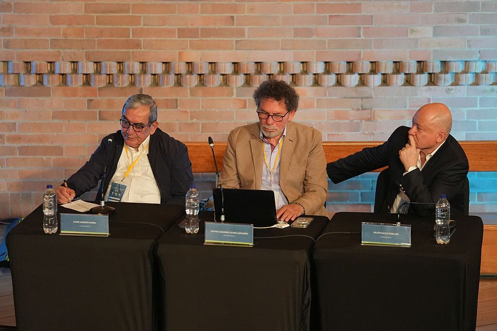 Exlíderes de las Farc. Foto: Juancho Torres/Anadolu via Getty Images.