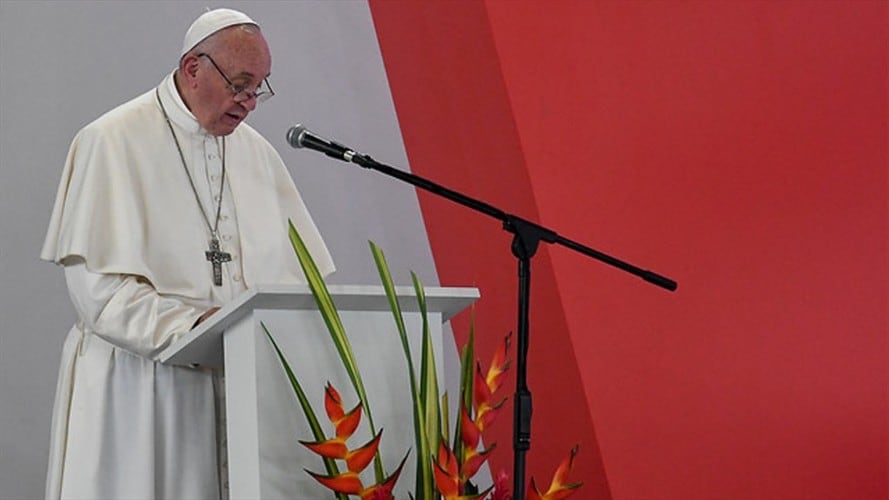 El papa pide perdonar, pero también saber la verdad del conflicto en Colombia. Foto: Colprensa