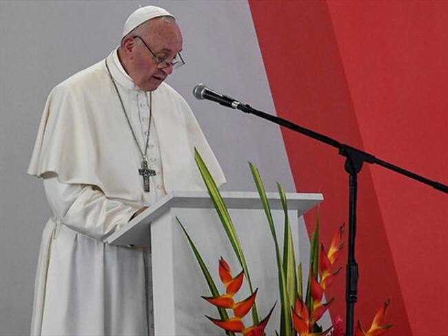 El papa pide perdonar, pero también saber la verdad del conflicto en Colombia. Foto: Colprensa