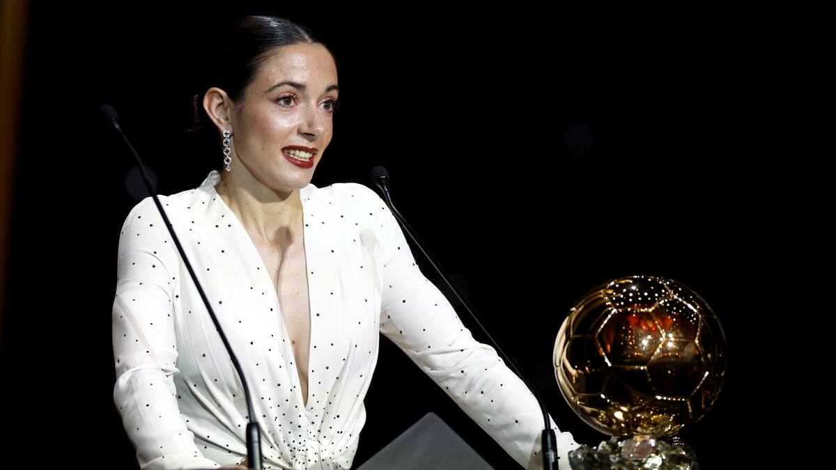 La española Aitana Bonmatí gana su segundo Balón de Oro consecutivo