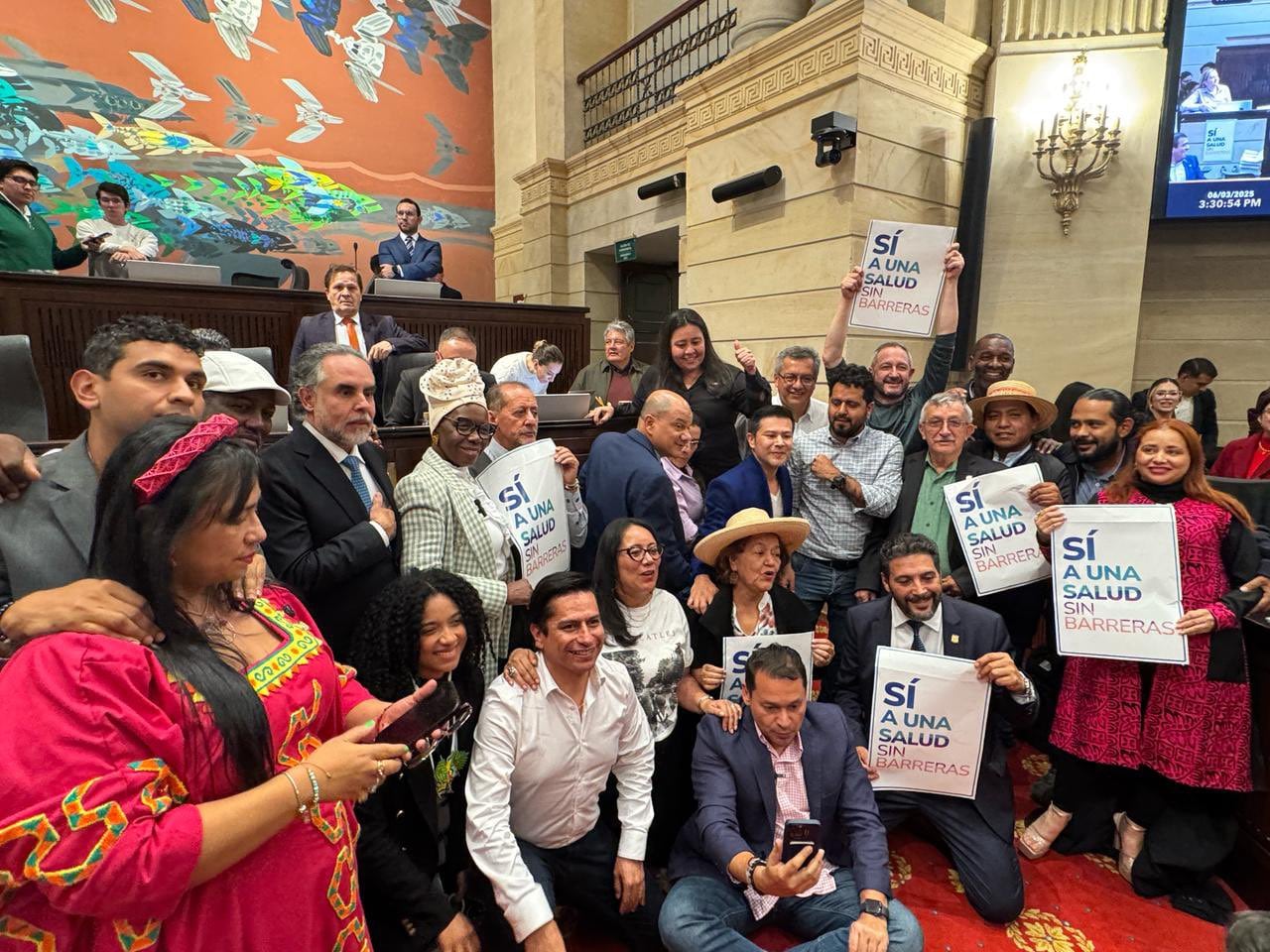 Reforma a la salud fue aprobada en su segundo debate en la plenaria de la Cámara. Fotio: suministrada.