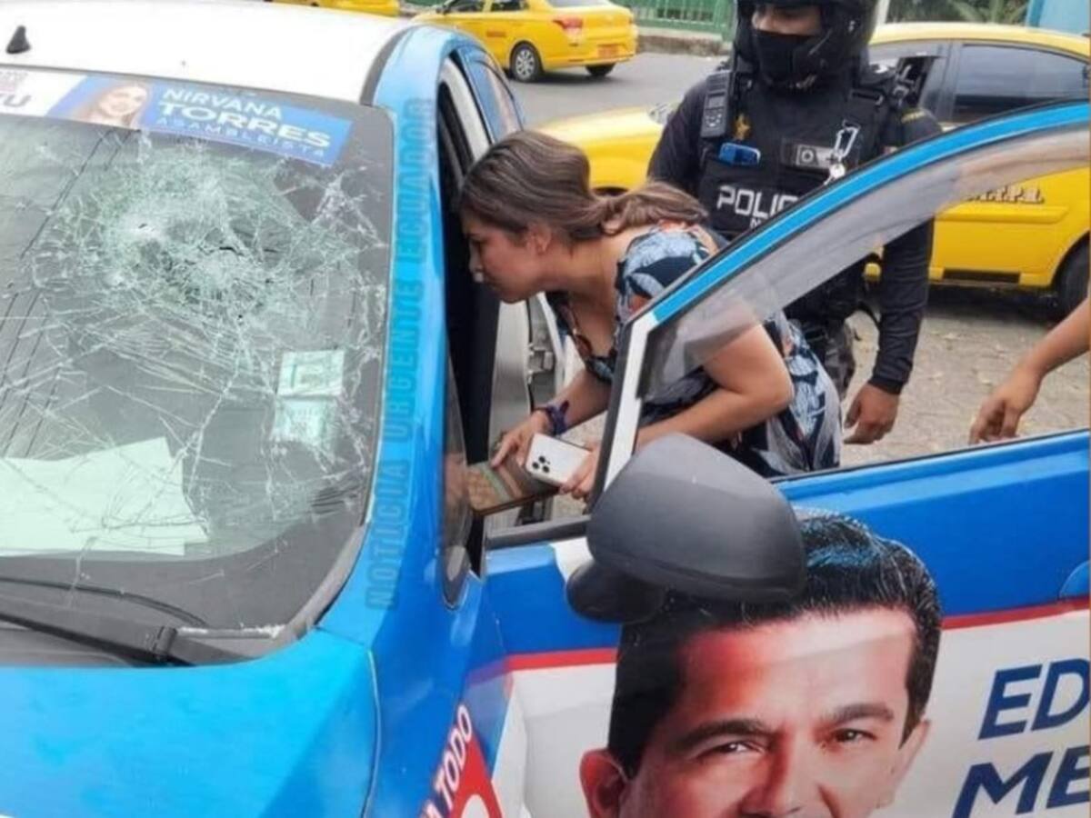 Atentan contra candidata a la Asamblea de Ecuador