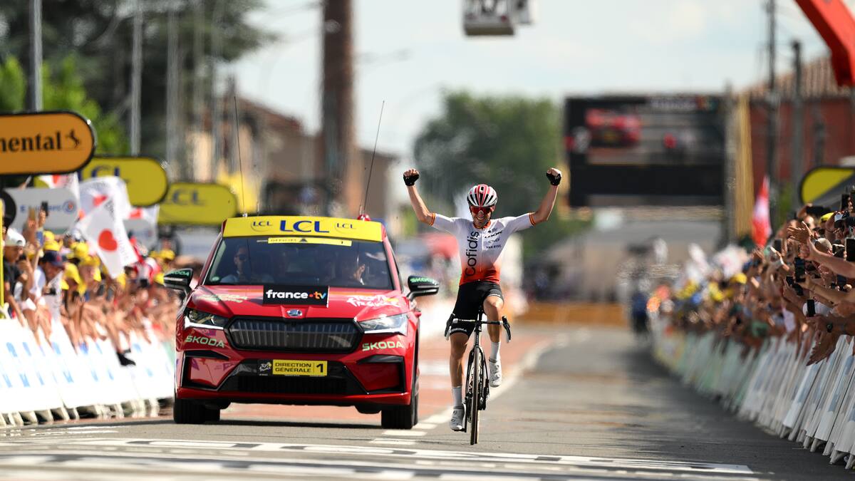 Ion Izaguirre ganó la etapa 12 del Tour de Francia 2023