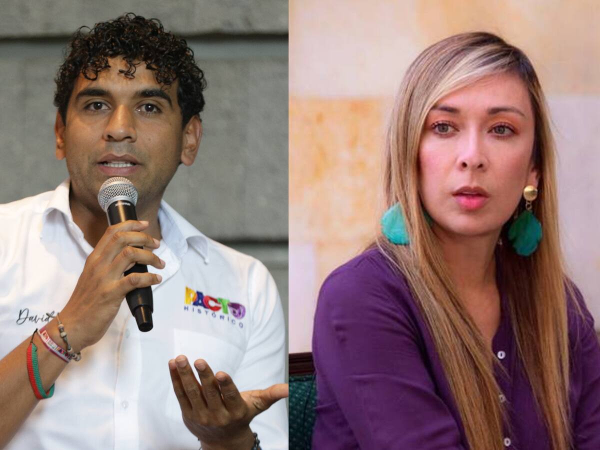 David Racero y Katherine Miranda, candidatos a la presidencia de la Cámara