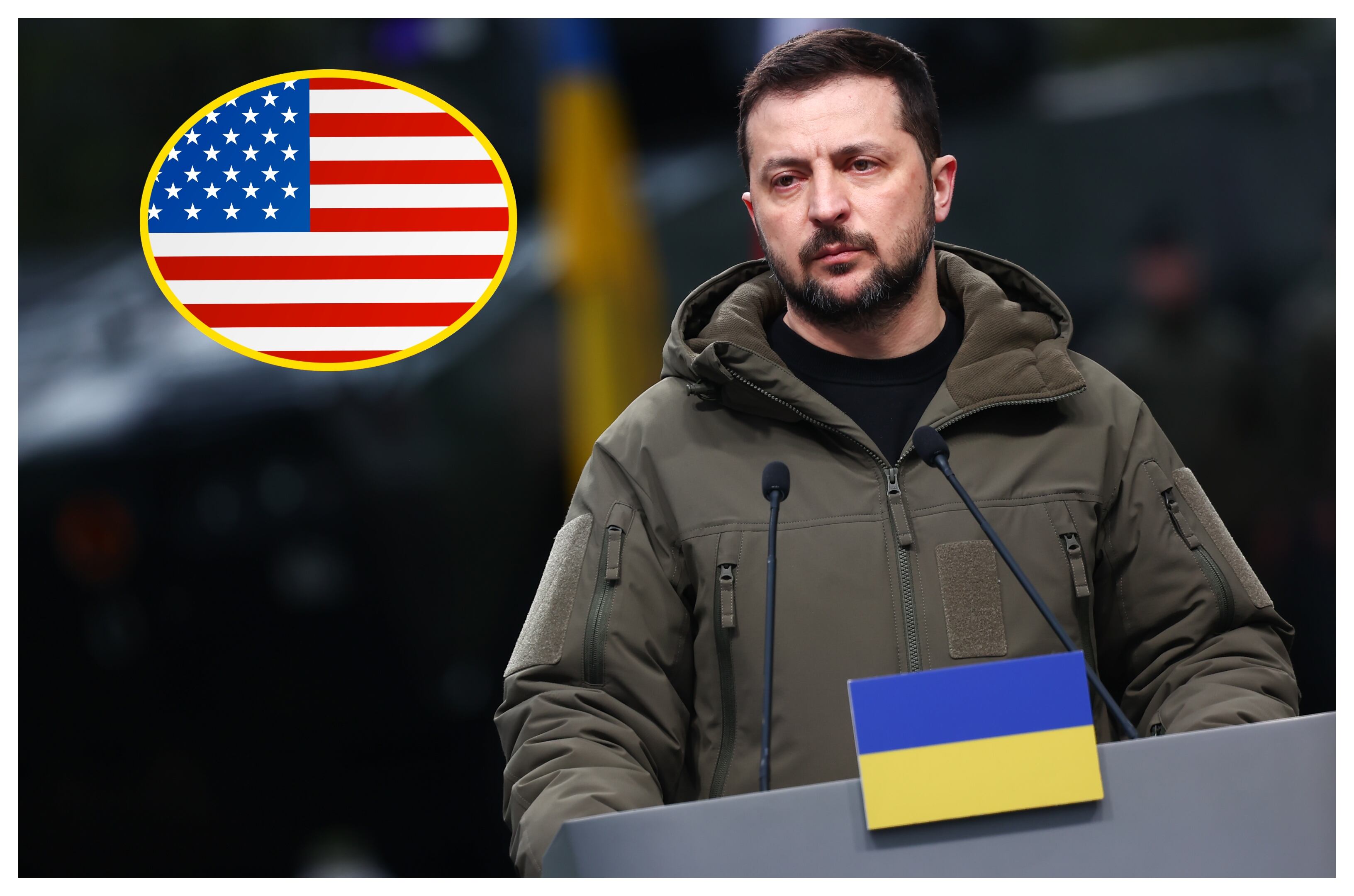 Volodymyr Zelensky. FOTO: Jakub Porzycki/NurPhoto via Getty Images)