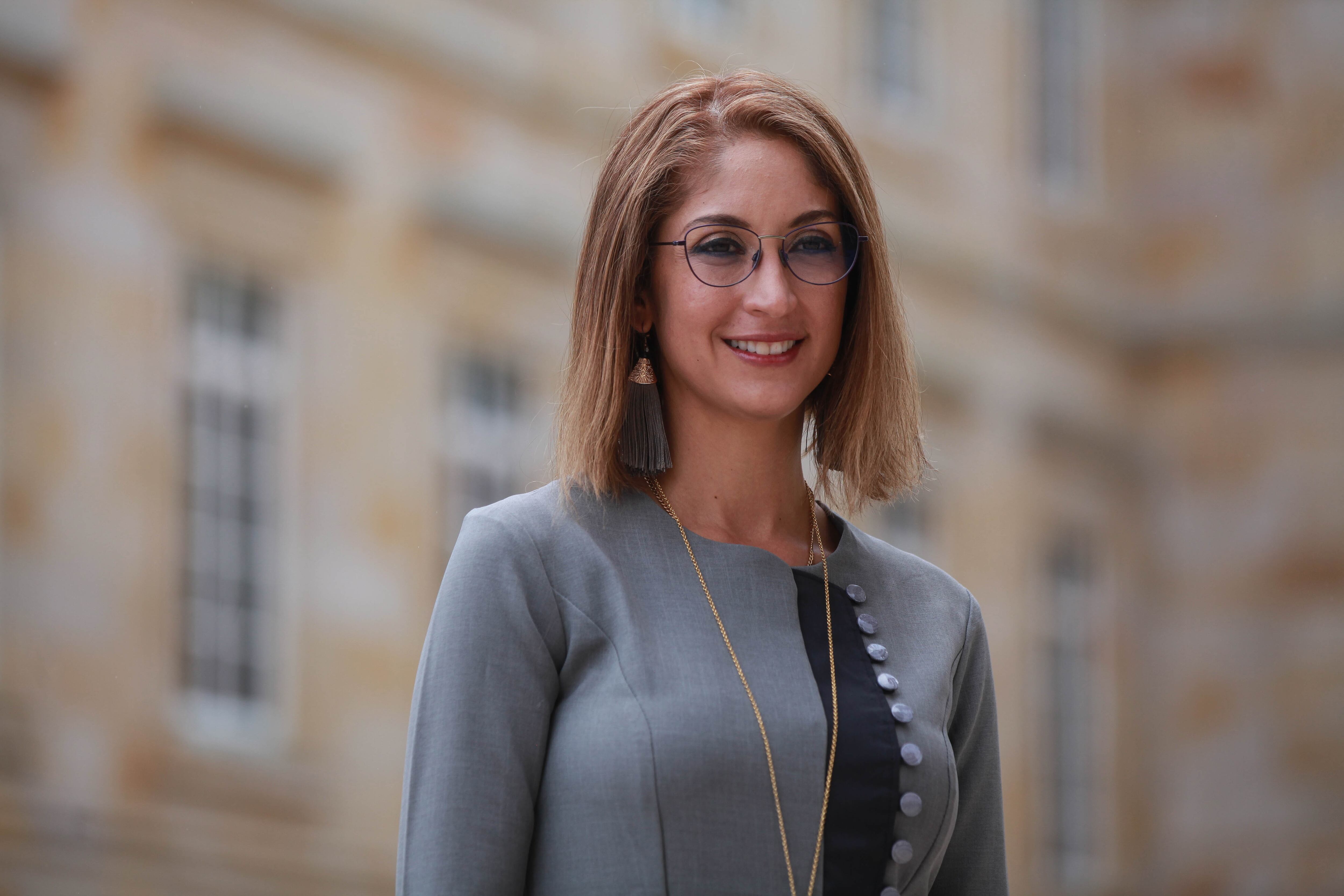 Jennifer Arias, Presidenta de la Cámara de Representantes. (Colprensa - Camila Díaz)