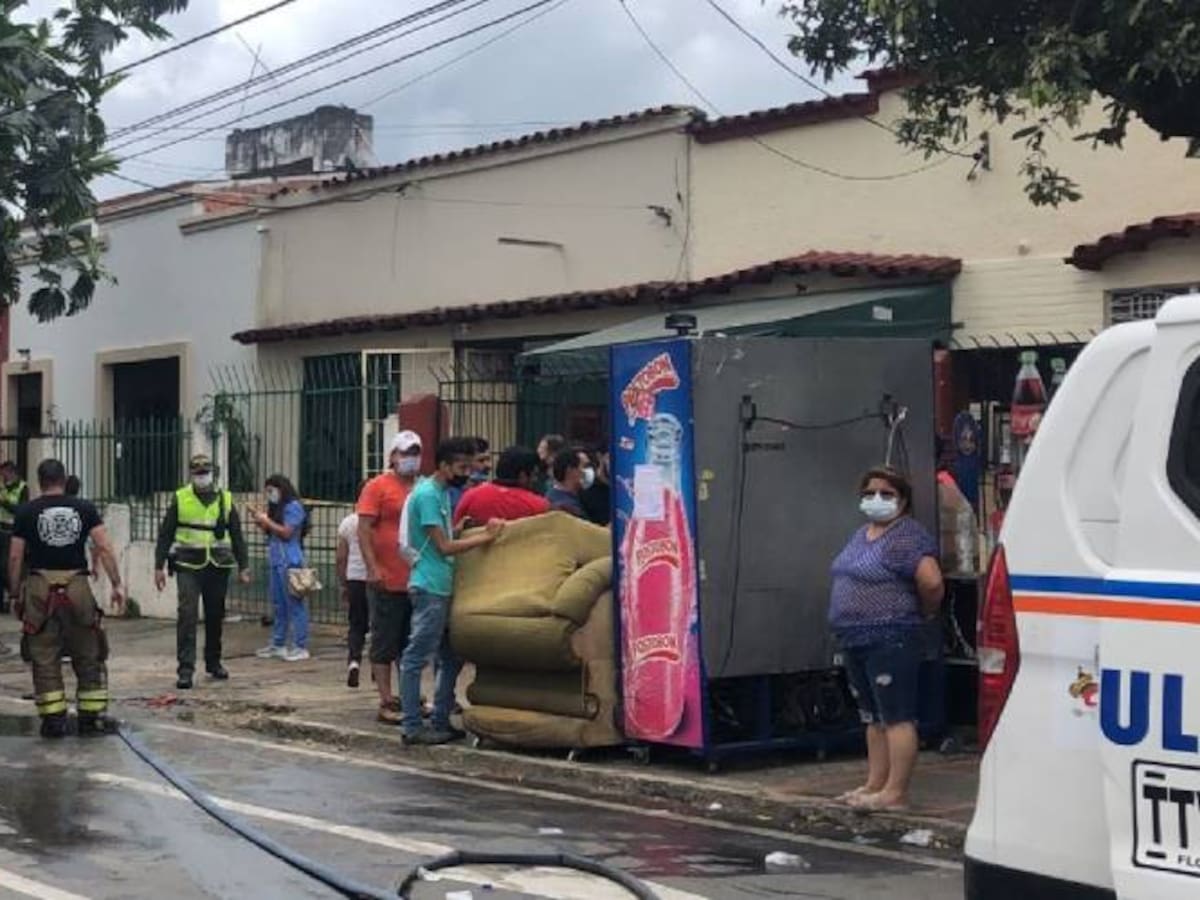 En UCI permanecen víctimas de incendio en fundación de rehabilitación de Bucaramanga