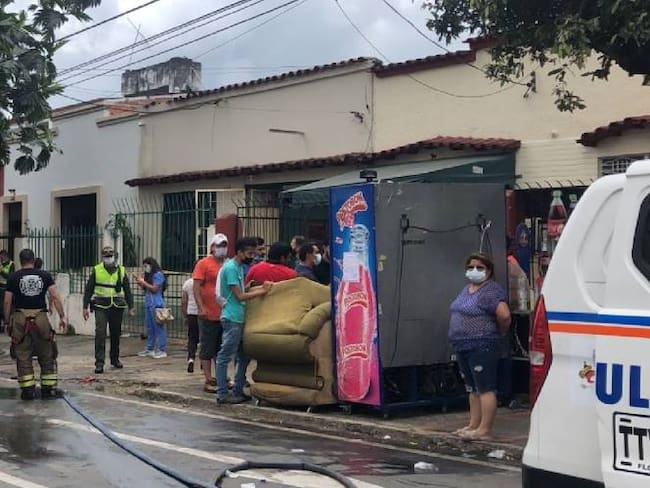 Incendio /bomberos Bucaramanga