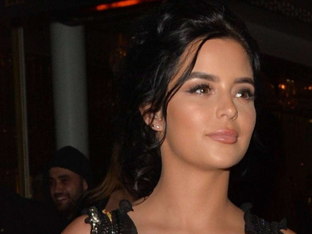 Demi Rose subió la temperatura con fotografías en vestido transparente