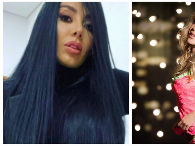 Marcela Reyes le preguntó a la modelo sobre la vida de Cerati, como si estuviera vivo, cuando el músico falleció en 2014.. Foto: Colprensa e Instagram