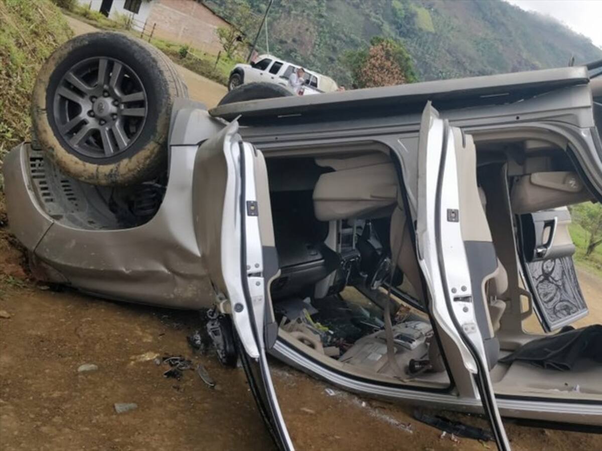 Alcalde de Almaguer sufre accidente de tránsito en el sur del Cauca