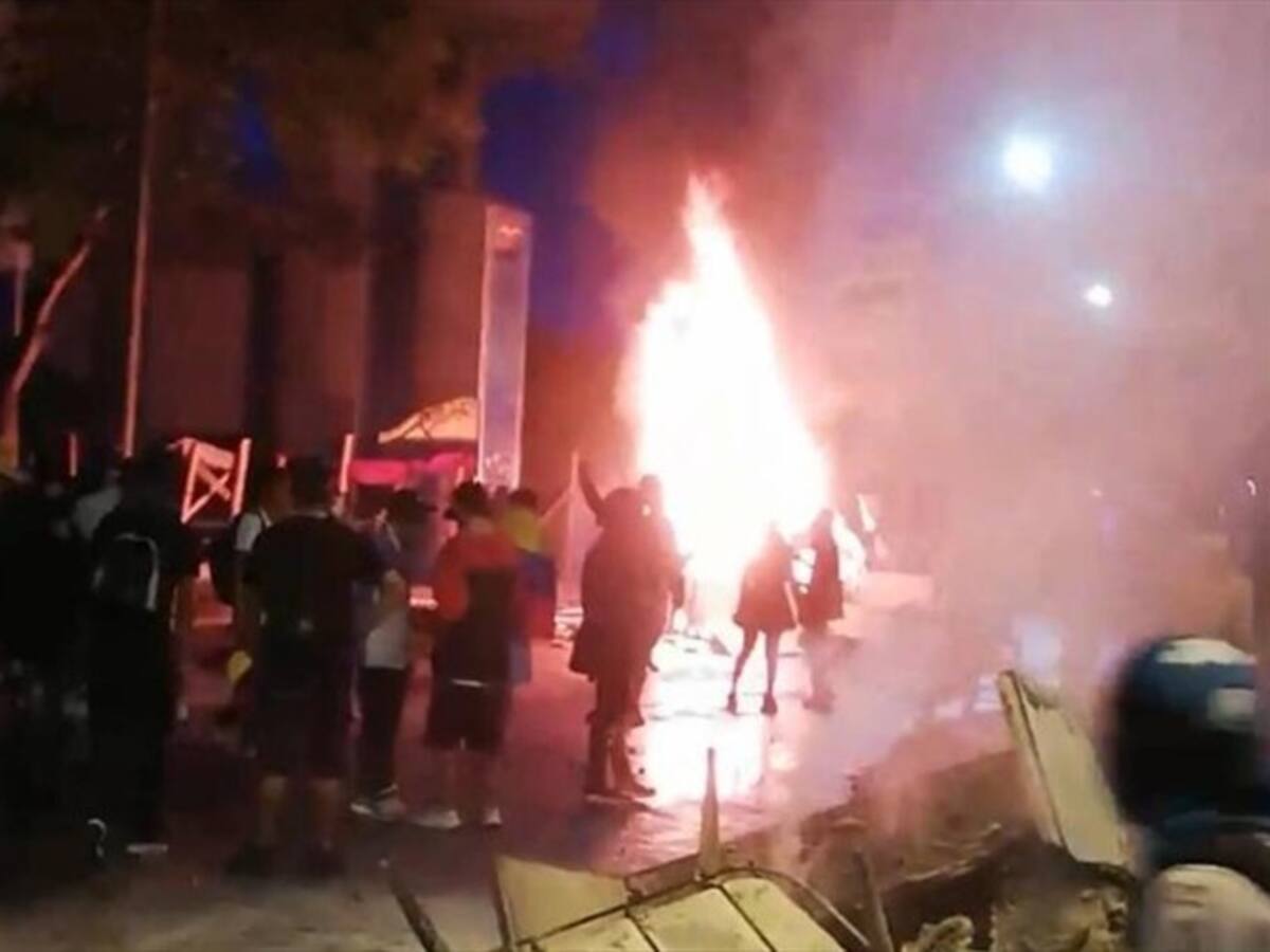 Una persona habría muerto durante protestas de este sábado en Pereira