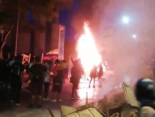 Protestas en Pereira. Foto: Suministrada comunidad