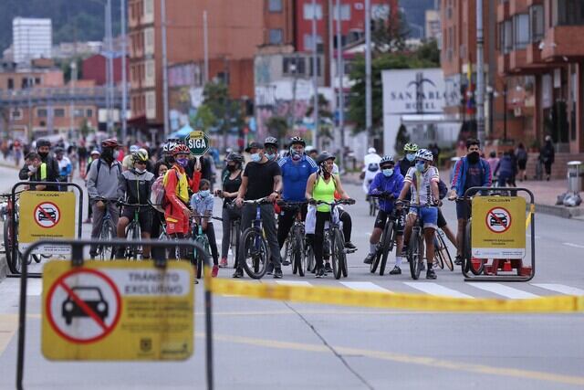 ¿Habrá ciclovía en Bogotá el próximo domingo 13 de marzo? Foto: Colprensa