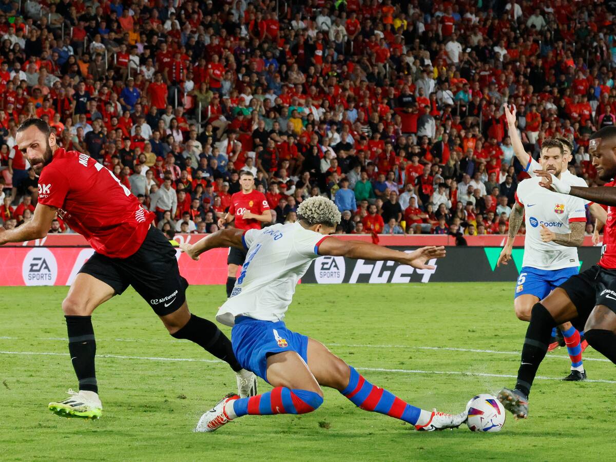 Barcelona empató 2-2 contra Mallorca y puso en peligro su liderato en la Liga española