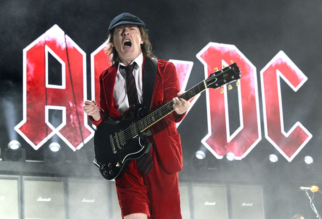 Angus Young. (Photo by Tim Mosenfelder/WireImage)
