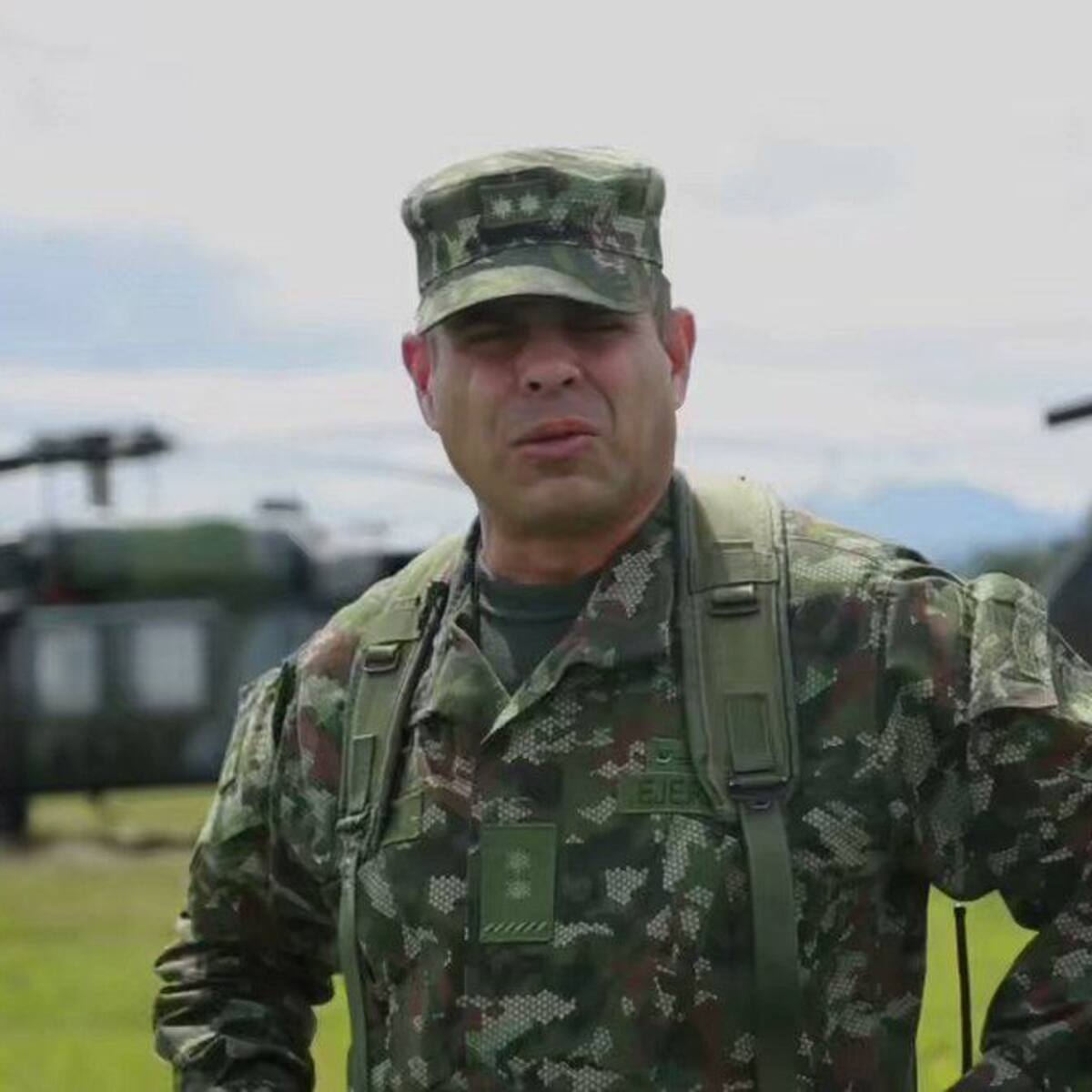“Estoy concentrado en lo mío”: general Mejía sobre presunto montaje al general John Rojas