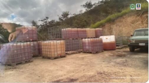 Empresas estarían usando permisos para dar apariencia de legalidad a combustible hurtado. Foto: Fiscalía General de la Nación.