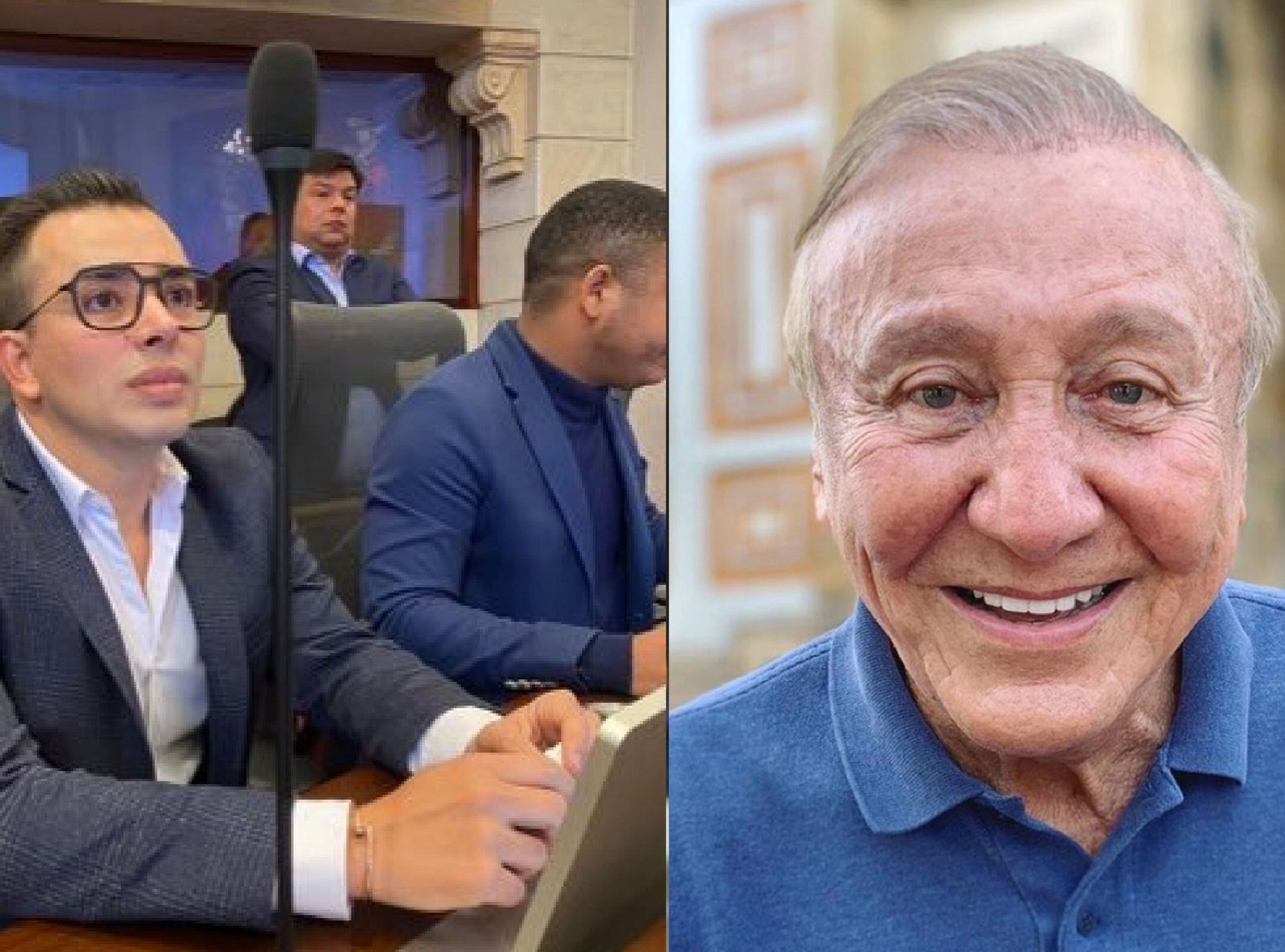 Juan Manuel Cortés -Rodolfo Hernández / Tomada de Twitter. 