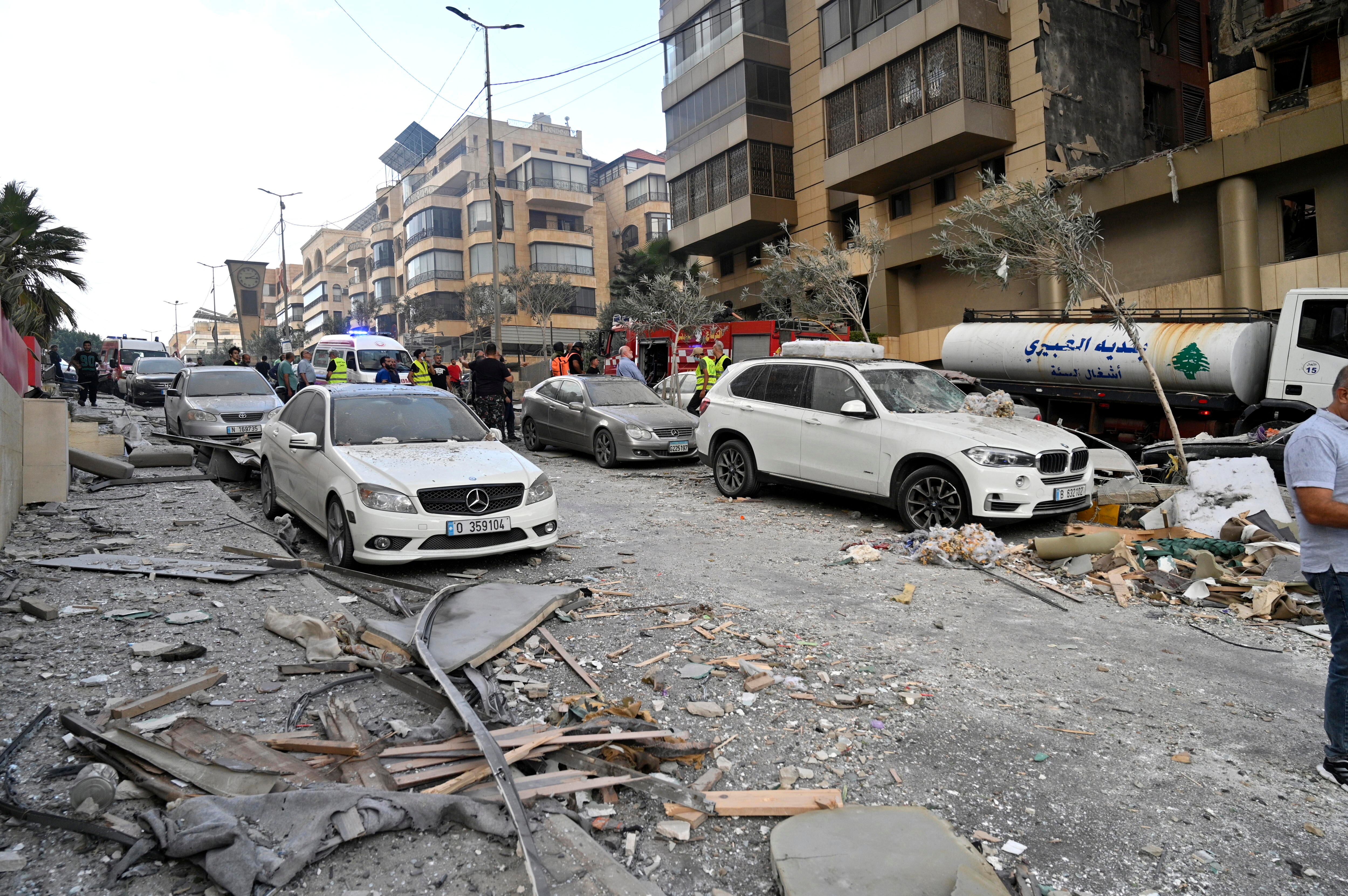 Bombardeos en el Líbano. I Foto: EFE/EPA/WAEL HAMZEH.