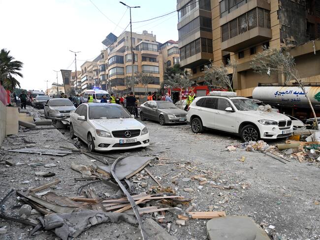 Bombardeos en el Líbano. I Foto: EFE/EPA/WAEL HAMZEH.