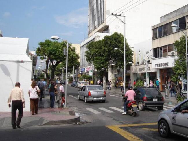 Calle 10 entre avenida tercera y cuarta. Centro comercial a cielo abierto de Cúcuta. / Foto: Archivo.
