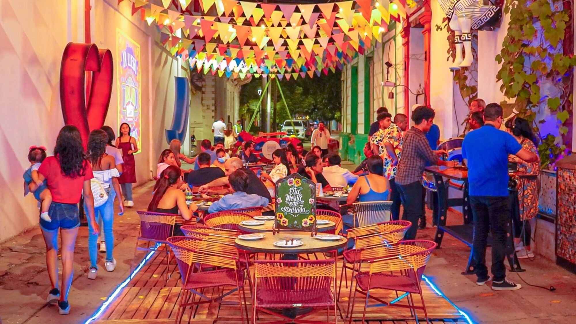 Peatonalización de la calle 16/ Alcaldía de Santa Marta