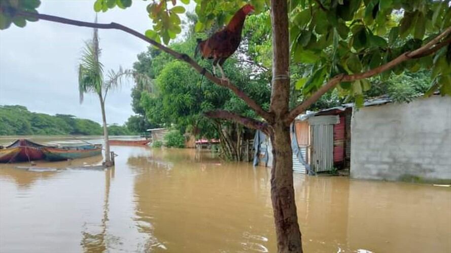 Montería y Lorica se declararon en calamidad pública por las lluvias. Foto: tomada de Facebook Ramón Carvajal.