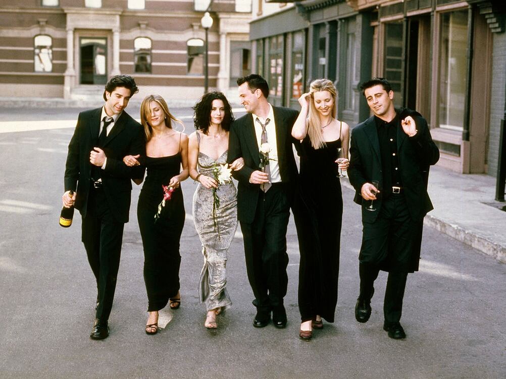 Friends. (Photo by: NBCU Photo Bank/NBCUniversal via Getty Images via Getty Images)